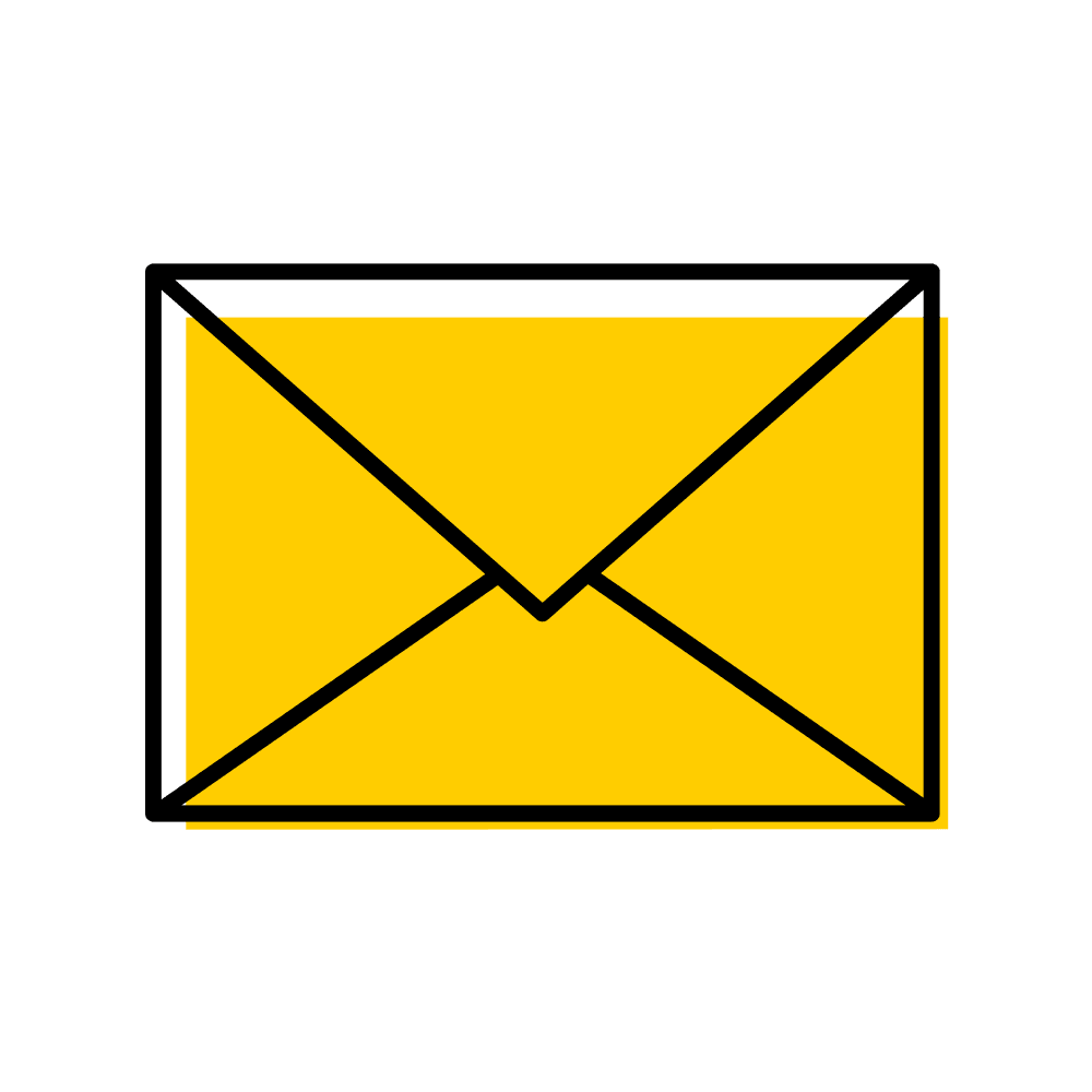 Golden Email Icon